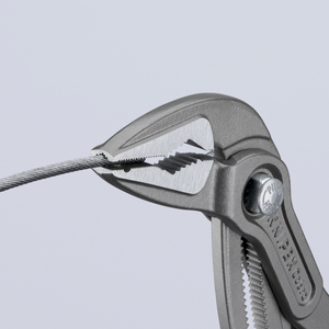 KNIPEX 87 51 250 Cobra ES Water Pump <b>Pliers</b> extra slim With non-slip plastic coating - Product Image 5
