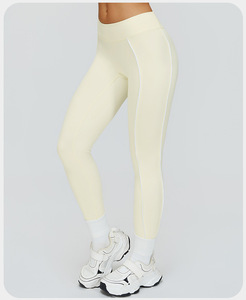 Leggings Deportivos RUIQUWIN para Mujer, Cintura Alta, Levanta Glúteos, para Gimnasio, Correr, Yoga, Secado Rápido, Transpirables, con Rayas Laterales, Nuevo Estilo - Product Image 3