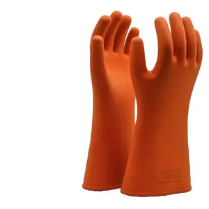 High Voltage 25KV Electrician Prevent Electric Insulated Insulating Gloves Safety