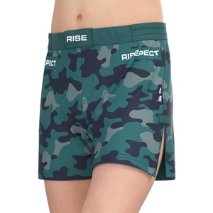 กางเกงชกมวยลายพรางพรีเมียมแบบสั่งทำพิเศษสำหรับยูโด กราปลิง วาเล ทูโด มวยไทย มวยสากล และ MMA - Product Image 4