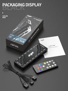 Hub per Ventole PC Economico con 8 Porte PWM + 8 Porte 5V 3PIN ARGB con Controller - Product Image 6