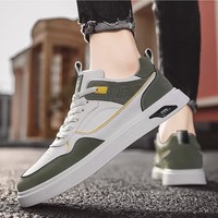 Respirant à la mode hommes chaussures en cuir imperméable pas cher hommes chaussures sport polyvalent à la mode hommes conseil chaussures