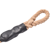 Corde de combat en jute de 1,5 et 2 pouces de diamètre, longueurs de 30, 40 et 50 pieds, cordes robustes pour entraînement à domicile, équipement de fitness et d'exercice
