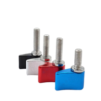 Poignée de serrage en forme de L M4 M5 M6, vis à levier, bouton de verrouillage réglable en forme de 7, vis de serrage pour appareil photo 20 mm/17 mm/12 mm