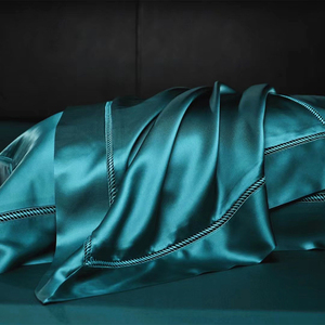 थोक लक्जरी रेशम साटन बिस्तर शुद्ध शहतूत Pillowcase रेशम Duvet कवर सेट, रेशम चादरें Oeko-Tex योग्य - Product Image 5
