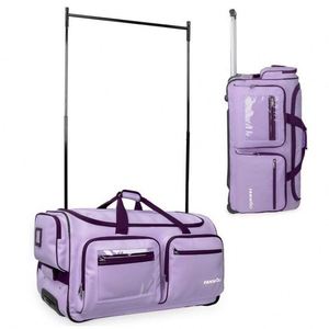 BSCI China Duffle Bag for Girls with Garment Rack/Dance <b>Roller</b> Bag, <b>Large</b> Black Trolley Dance Bags at Wholesale Prices - Product Image 6