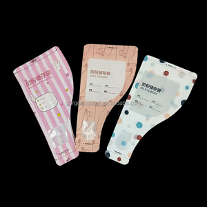 Custom Printed Bottle Die Cut Shaped Jolly Mancher Plastic Smell Proof 3.5 Mylar Bag With Zipper Milk Baby Food Grade Pouches - Product Image 3