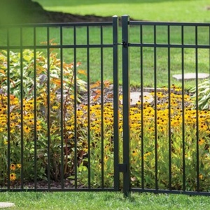 Góc bài ngoài trời Vườn mặt đất cài đặt dễ dàng lắp ráp prinfort 4ft Heavy Duty hiện đại hàng rào thép - Product Image 2