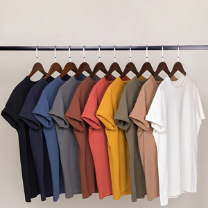 MT2654 Camisetas Unisex de Algodón 100% de Alta Calidad, 300 g/m², Personalizadas al por Mayor, Impresión en Serigrafía, Color Sólido - Product Image 2