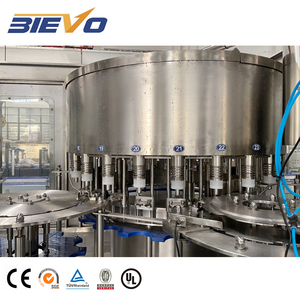 Đầy đủ tự động 3 trong 1 <span class=keywords><strong>Mini</strong></span> chai nhỏ nước làm đầy dây chuyền sản xuất chai nhựa tinh khiết nước khoáng đóng chai máy - Product Image 3