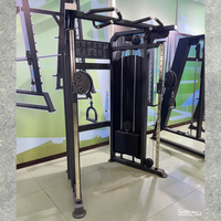 Equipo de gimnasio de entrenamiento de fuerza comercial, entrenador de pájaros pequeños, máquina de Cable cruzado multifuncional, estante para sentadillas