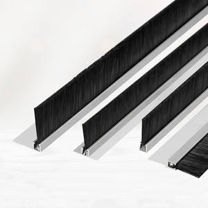 Brosse <span class=keywords><strong>porte</strong></span> balayage PP cheveux alliage d'aluminium balayage joint <span class=keywords><strong>porte</strong></span> coulissante brosse joint facile seuils <span class=keywords><strong>de</strong></span> montage balayage pour remplacement - Product Image 4