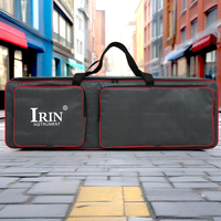 IRIN - Bolsa de Transporte para Teclado Electrónico de Piano, 10 mm, Portátil, de Alta Calidad, Impermeable, de Tela Oxford Gruesa, con Capacidad para 61 Teclas