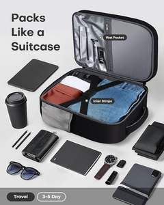 Sac à dos de voyage bagage à main sac à dos pour ordinateur portable sac pour hommes et femmes voyage essentiel travail, <span class=keywords><strong>week</strong></span>-<span class=keywords><strong>end</strong></span>, collège - Product Image 2