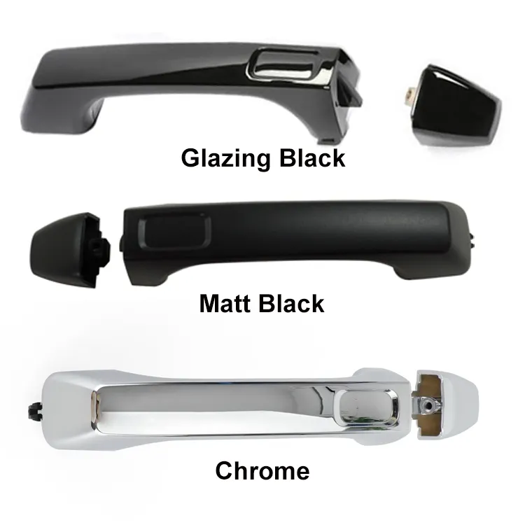 25832250 Chromed Black Matt Car Outside Exterior Door Handle 1253074667 For Hummer 06-10 H3 H3T