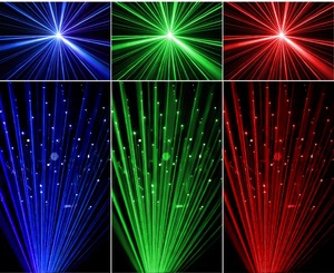 โปรเจคเตอร์เลเซอร์ฉายแสงดาว RGB 600W สำหรับคริสต์มาส มาตรฐาน IP33 ควบคุมด้วย DMX512 สำหรับตกแต่งภูมิทัศน์กลางแจ้ง สวนหย่อม ลานบ้าน แสงไฟหิ่งห้อย - Product Image 6
