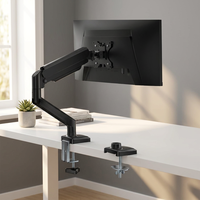 Support de bureau universel VESA pour écran LED LCD de 14 à 32 pouces, capacité de charge de 12 kg, matériau SPCC robuste, bras de moniteur PC, support de moniteur