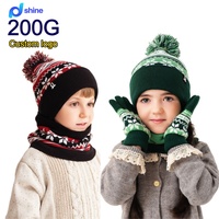 Chapeaux de Noël très demandés, bonnets jacquard personnalisés avec logo, écharpes longues, gants, chapeau d'hiver chaud pour enfants