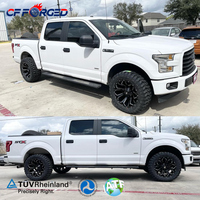 Nouvelles jantes tout-terrain forgées 4x4 de 20-22 pouces 6x135 25 mm pour F-150 Expedition, design concave noir brillant, alliage d'aluminium