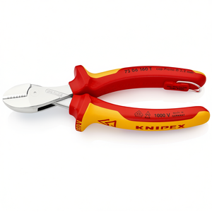 Cortador Diagonal Compacto Knipex X-Cut de 160 mm, Aislado para Uso Eléctrico, 1000 V - Product Image 1