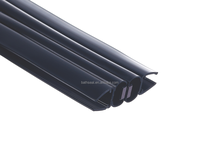 Tira de Sellado Magnética Moderna Transparente de PVC Impermeable e Insonorizante para Puertas de Ducha, Junta de Puerta de Vidrio para Baño con Longitud Personalizada OEM