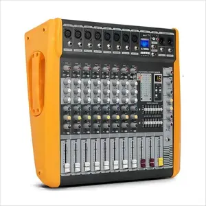 Console audio do misturador do controlador do DJ do canal PM6 6 com o profissional para a mostra da fase