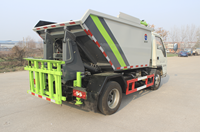Camion benne à déchets 4x2 à bras articulé multi-conteneurs pour l'assainissement urbain, direct usine