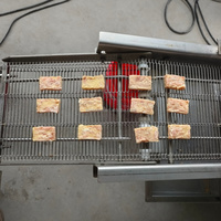 Machine à rouleaux à galettes professionnelle, machine automatique pour la fabrication de nuggets de poulet, machine de thermoformage pour hamburgers