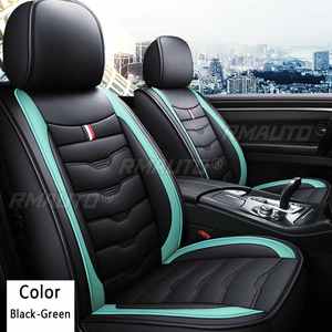 Funda Universal para Asiento Delantero de Coche, de Cuero PU Transpirable, Juego de Cojines, Protector de Asientos de Coche, Accesorios para Coche - Product Image 4