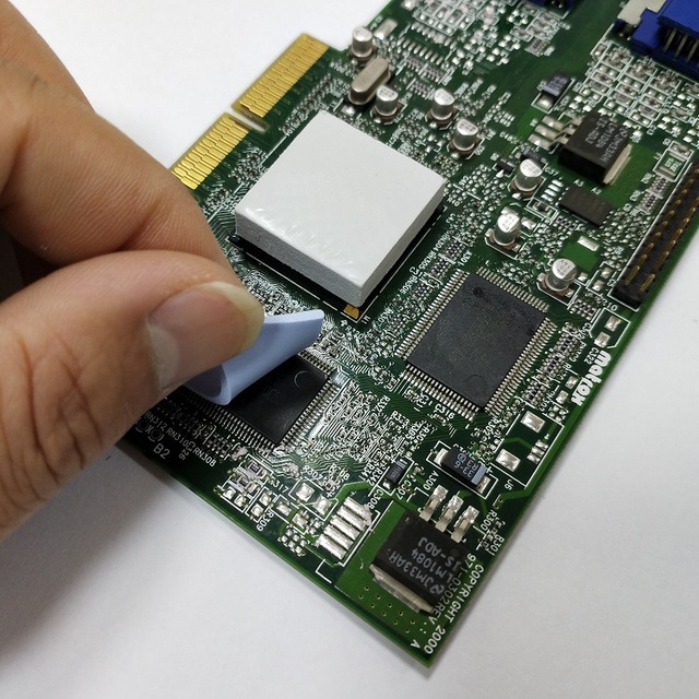 Soft High Thermally Conductive Silicone Cooling Sheet  for Electronic Products Heatsink Insulation Heating Sheets