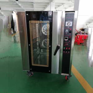 <span class=keywords><strong>Four</strong></span> à convection à air chaud automatique en acier inoxydable 8 plateaux Électrique/Boulangerie - Product Image 2