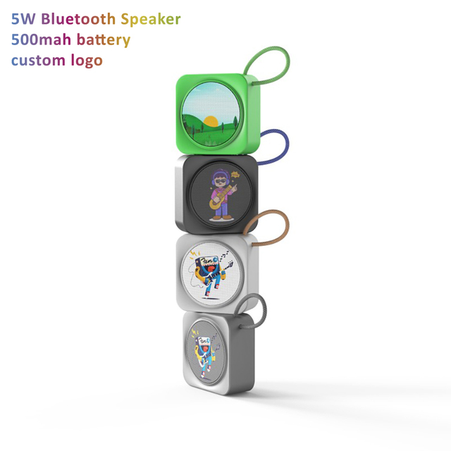 Promotional Gift Custom OEM Logo CheapMini Small 5W TF Card IPX5 Waterproof Portable Wireless Bluetooths Speaker