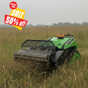 Free Shipping CE EPA Diesel All Terrain <b>Remote</b> <b>Control</b> <b>Tracked</b> <b>Mower</b> Rotary Tiller Farm Wasteland Shrub Cutting Equipment - Product Image 3