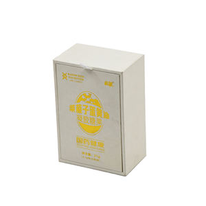 Emballage de boîtes de produits de soins de santé coulissants personnalisés avec insert en mousse pour petite boîte commerciale avec logo - Product Image 2