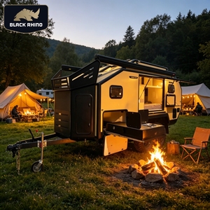 <span class=keywords><strong>Caravane</strong></span> tout-terrain, <span class=keywords><strong>caravane</strong></span> de tourisme tout-terrain, remorque de camping avec toilettes, <span class=keywords><strong>double</strong></span> essieu, capacité de 2 à 6 personnes - Product Image 1