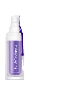 <span class=keywords><strong>Dentifrice</strong></span> blanchissant <span class=keywords><strong>violet</strong></span> RIJIE SMILE format voyage 30ml avec logo personnalisé pour l'élimination des taches et l'éclaircissement chimique des dents - Product Image 1