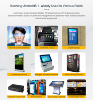 Quad Core RK3288 Tablet Android Motherboard ODM Mainboard untuk Pemutar Media mesin POS Signage Digital