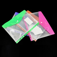 Classeurs à anneaux A4 format lettre avec pochettes, classeurs transparents, enveloppes en plastique pour documents avec étiquette