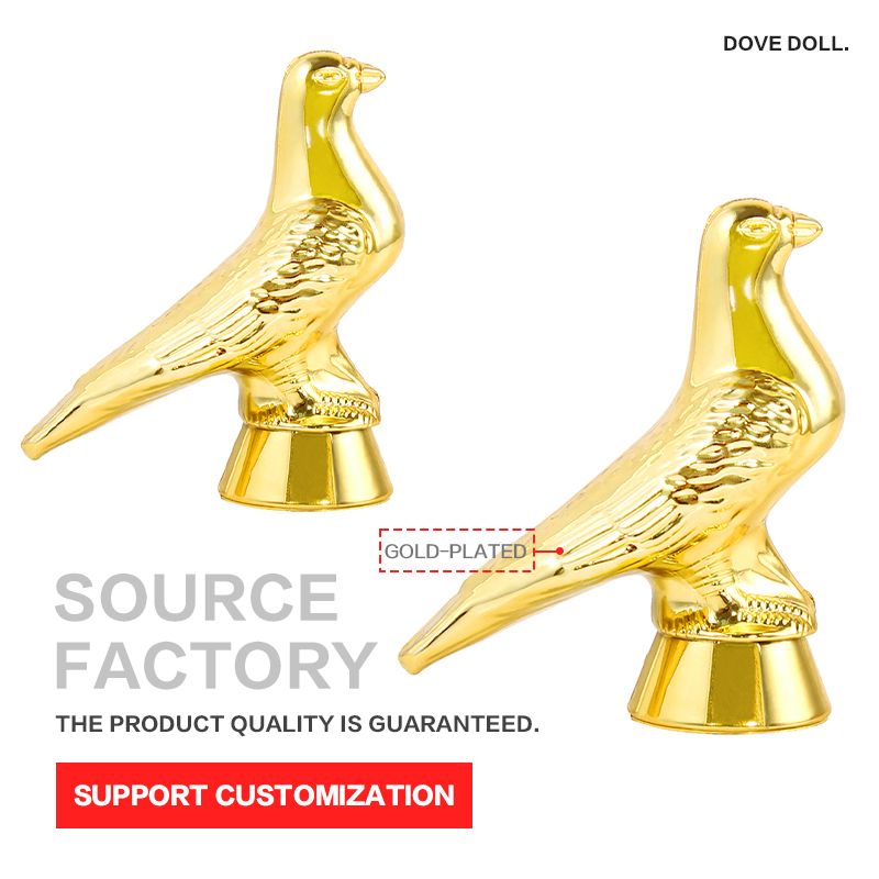 Wholesale Small Golden Man Plastic Trophy