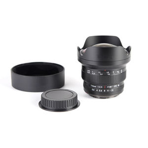 Objectif fisheye ultra grand <span class=keywords><strong>angle</strong></span> 7,5 mm F3,5 APS-C 205 °   Objectif à mise au point manuelle avec champ de vision étendu et construction entièrement métallique pour appareils photo reflex numériques à monture EF - Product Image 2
