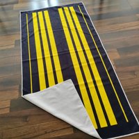 Handuk Pantai Mewah Custom dengan Logo Cetak Khusus Pengiriman Cepat Handuk Pantai Besar Musim Panas Bahan Microfiber