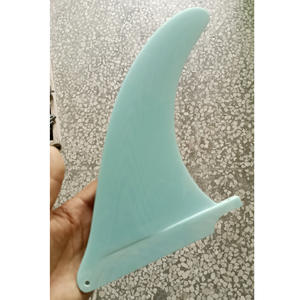 Planche de paddle en fibre de verre transfrontalière avec aileron détachable, accessoires de gouvernail arrière monochrome pour le surf - Product Image 3