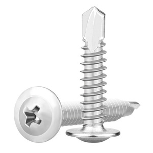 Vis autotaraudeuses en acier inoxydable Xinruicheng M4.2 M4.8 à tête cruciforme et tête ronde, qualité industrielle - Product Image 1