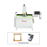 JUNDE Máquina CNC de 3 Ejes para Perforación y Fresado de Perfiles de PVC y Aluminio para Ventanas y Puertas, Fácil de Operar, 9800W