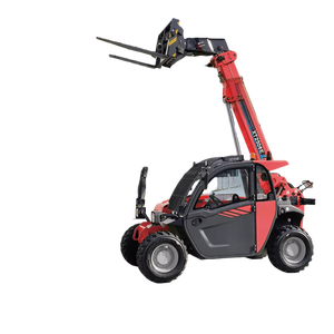 2.5トンXT2506E電気テレハンドラー5.85mコンパクトテレスコピックロジスティクス機械フォークリフトアタッチメントリチウムイオン電池4WD - Product Image 1