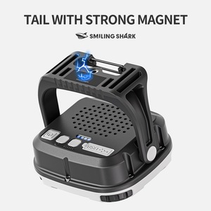 Lampe de travail LED d'extérieur Smiling Shark, durée de vie de 25000 heures, rechargeable par USB, lampe de camping de bureau - Product Image 4