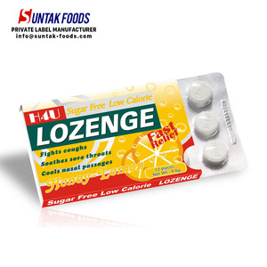 OEM Candy Custom Honey Lemon Tablet Mint Candy Refrescante Menthol Mint Throat Lozenge Candy - Product Image 2