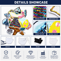 Fabricant de patchs brodés à sequins personnalisés OEM, à coudre ou à thermocoller, pour vêtements de marque, accessoires de mode