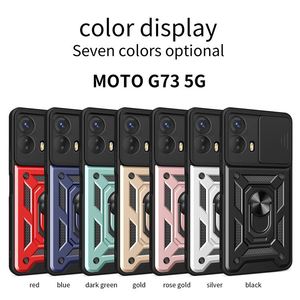 Gran oferta, funda para teléfono móvil anticaída, soporte de ventana de empuje, funda para teléfono móvil para Motolora MOTO G24 Power G04 G34 G54 G73 5G - Product Image 5