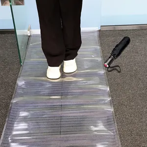 Office Transparent Floor Protective PVC Chair Mat Hallway Runner Rug Carpet Protector